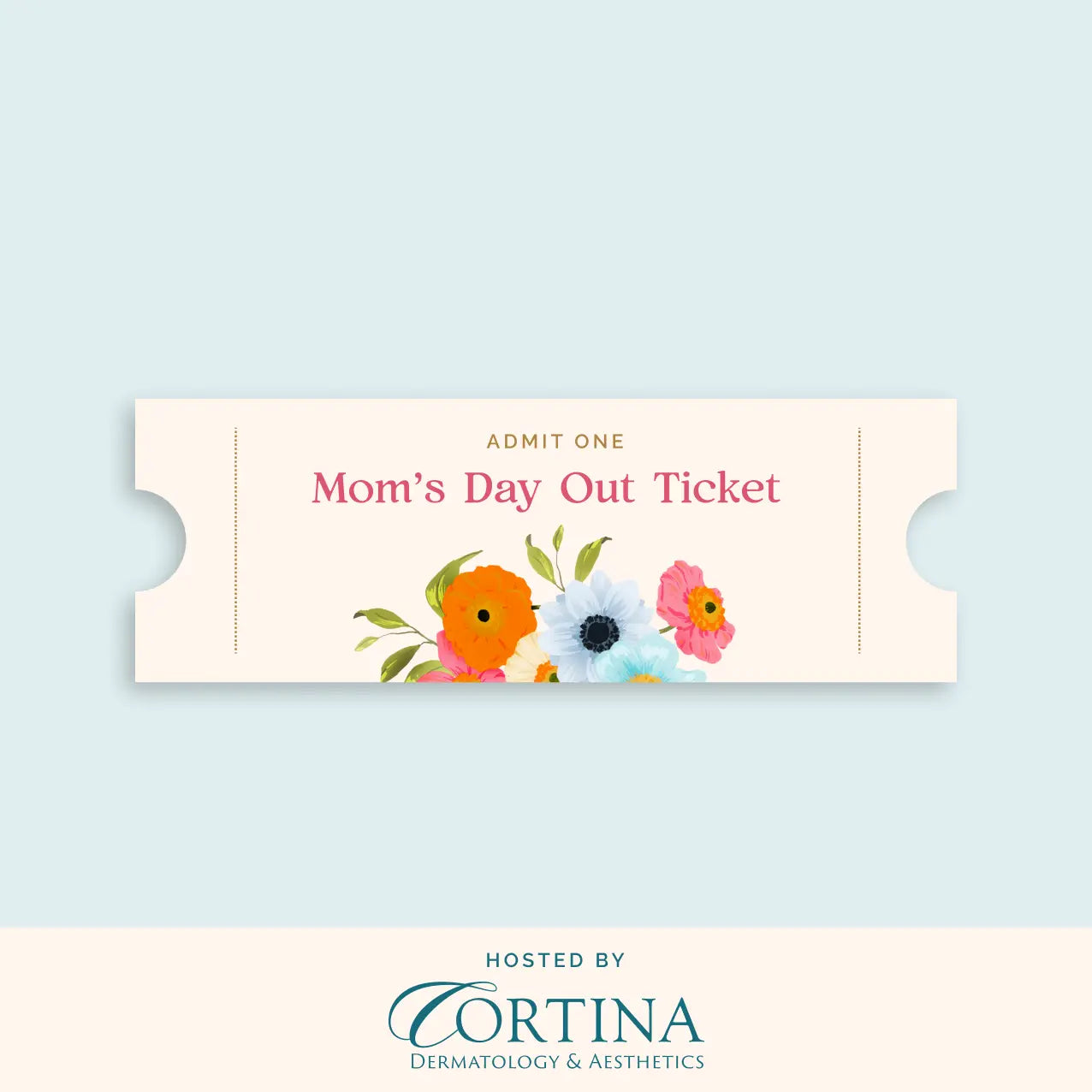 Mom's Day Out Event Ticket