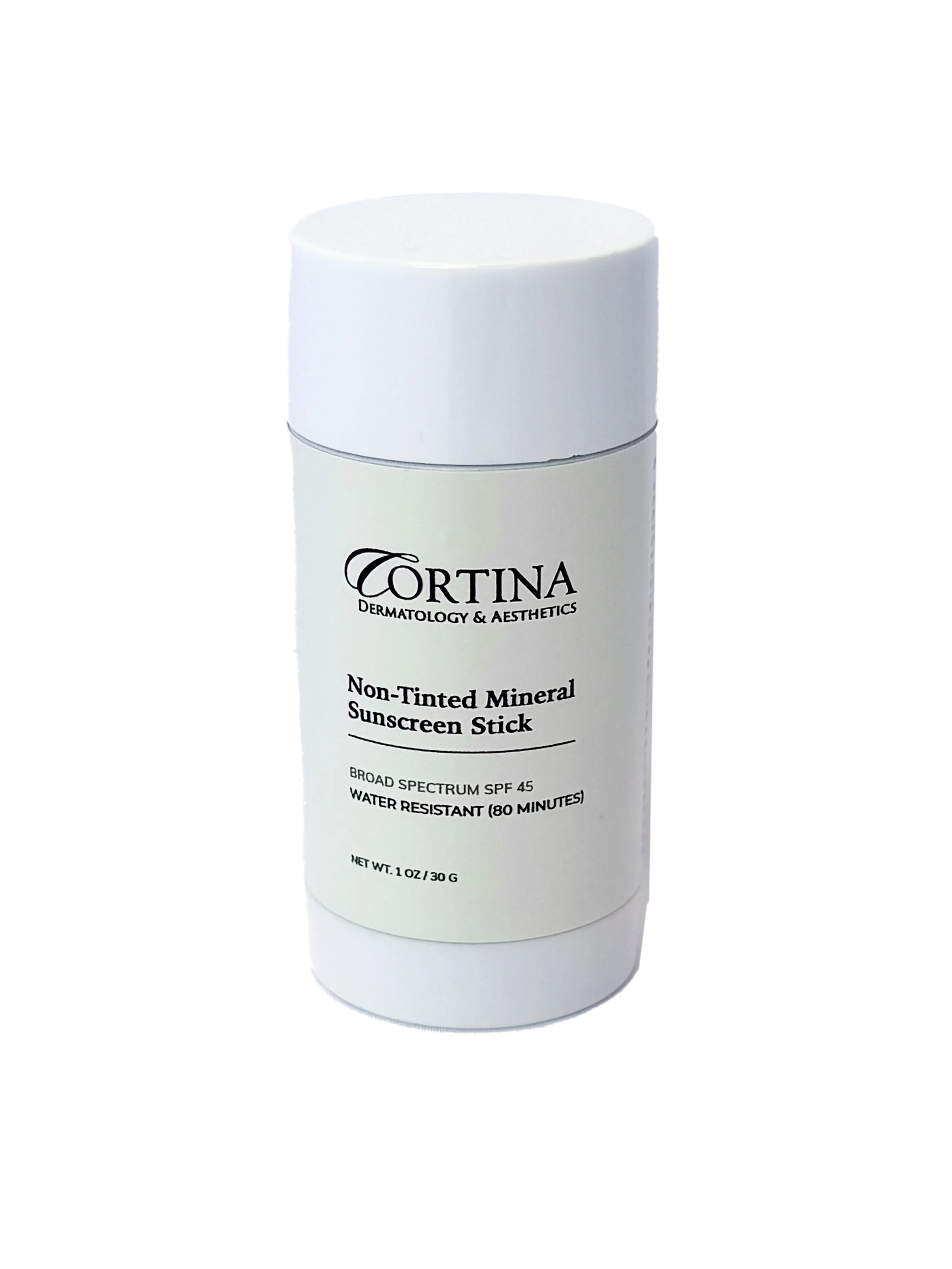 Cortina Mineral Sunscreen Stick, non-tinted
